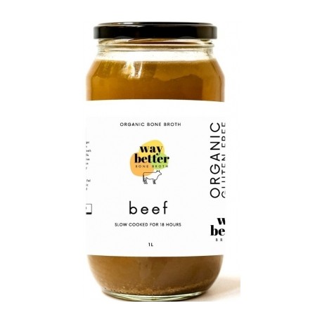 WAY BETTER BEEF BONE BROTH CHILLED 1L