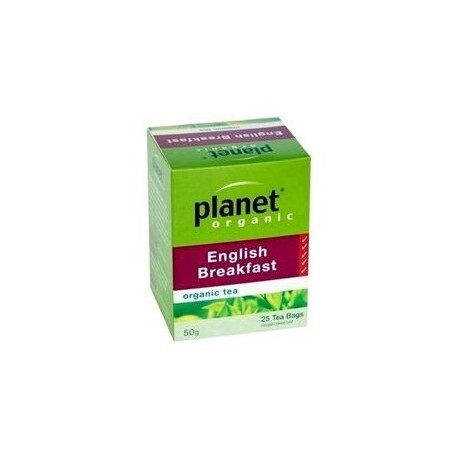 PLANET ORGANIC ENGLISH BREAKFAST 25 BAGS