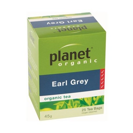 PLANET ORGANIC EARL GREY 25 BAGS