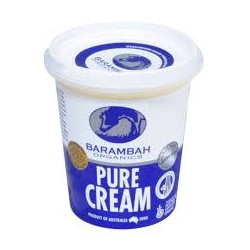 BARAMBAH ORGANICS PURE CREAM 200G