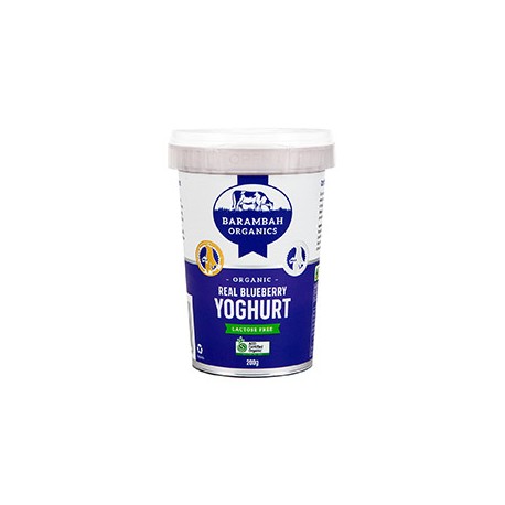 BARAMBAH BLUEBERRY YOGHURT 200G
