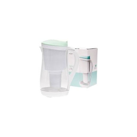 ECOBUD GENTOO LITE FILTER JUG AQUA AND WHITE 1.5L