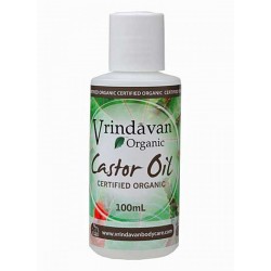 VRINDAVAN ORGANIC CASTER OIL 100ML