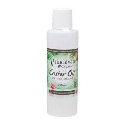 VRINDAVAN ORGANIC CASTOR OIL 250ML