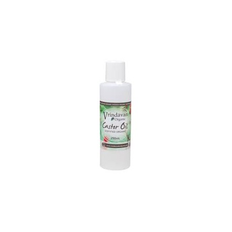 VRINDAVAN ORGANIC CASTOR OIL 250ML