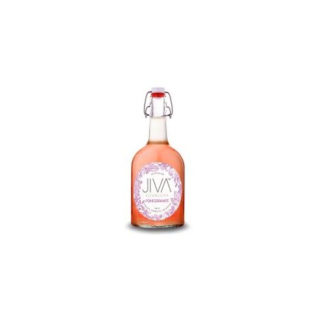 JIVA KOMBUCHA POMEGRANATE ORGANIC PROBIOTIC BEVERAGE 750ML