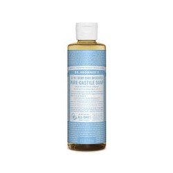 DR BRONNERS 18 IN 1 HEMP BABY MILD SOAP 237ML