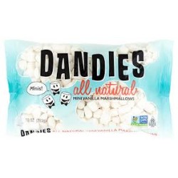 DANDIES VANILLA MINI MARSHMALLOWS 283G