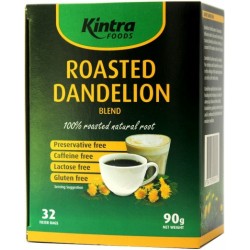 KINTRA FOODS ROASTED DANDELION BLEND 32 BAGS 90G