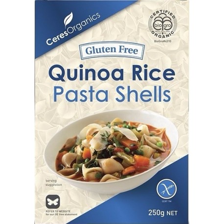 CERES ORGANICS GLUTEN-FREE PASTA SHELLS 250G