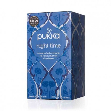 PUKKA NIGHT TIME TEA 20 BAGS 20G