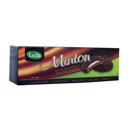 LEDA CHOC MINTON BUSCUIT 155G