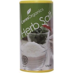 CERES ORGANICS ORGANICS HERB SALT 125G