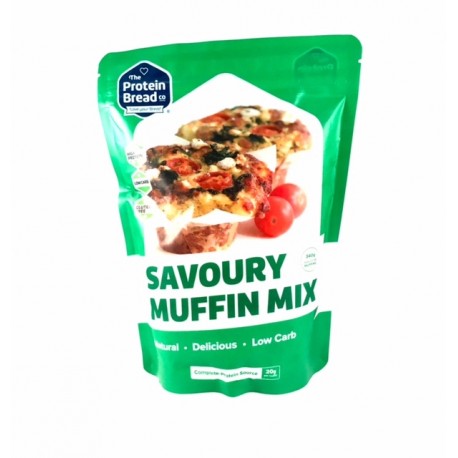 THE PROTEIN BREAD CO. PROTEIN MUFFIN MIX SAVOURY 340G