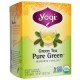 YOGI GREEN TEA PURE GREEN DECAF 16 BAGS