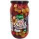 ABSOLUTE ORGANIC MIXED OLIVES WITH GARLIC HERBS & PEPPER STRIPS 300G