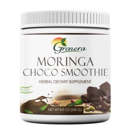 GRENERA ORGANIC MORINGA SMOOTHIE MIX CHOCO 100G