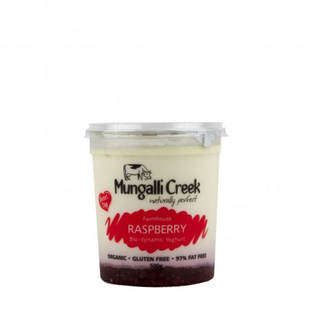 MUNGALLI CREEK RASPBERRY YOGHURT 500G