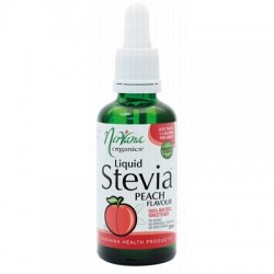 NIRVANA ORGANICS LIQUID STEVIA PEACH 50ML