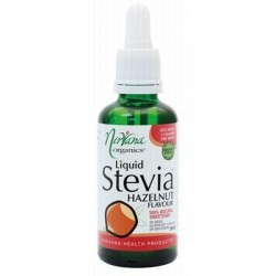 NIRVANA ORGANICS LIQUID STEVIA HAZELNUT 50ML