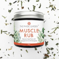 THE PHYSIC GARDEN MUSCLE RUB 50G