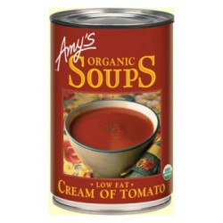 AMY'S ORGANIC SOUPS CREAM OF TOMATO 400G