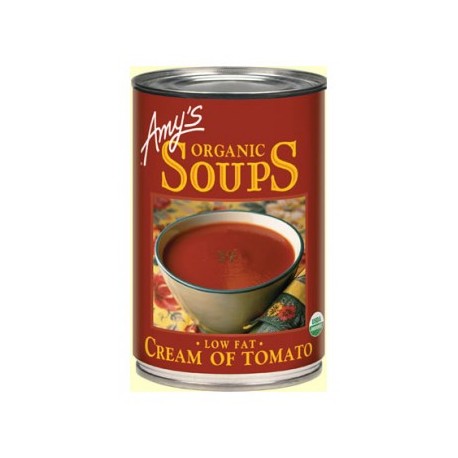 AMY'S ORGANIC SOUPS CREAM OF TOMATO 400G