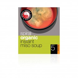 SPIRAL FOODS ORGANIC INSTANT MISO SOUP 5PK