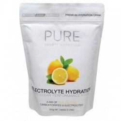 PURE SPORTS HYDRATION ELECTROLYRE HYDRATION LEMON 500G