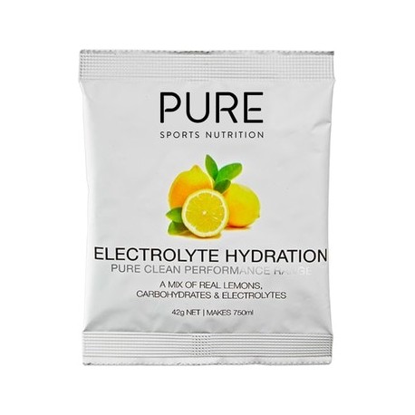 PURE SPORTS HYDRATION ELECTROLYTE HYDRATION LEMON 42G