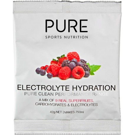 PURE SPORTS HYDRATION ELECTROLYTE HYDRATION 9 SUPERFRUITS 42G