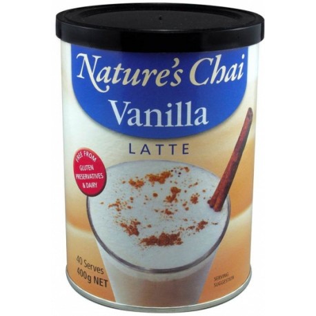 NATURES CHAI VANILLA LATTE 400G