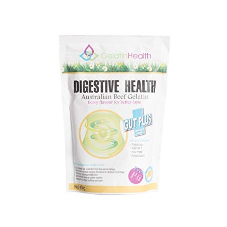 GELATIN HEALTH DIGESTIVE HEALTH AUSTRALIAN BEEF GELATIN GUT PLUS 450G