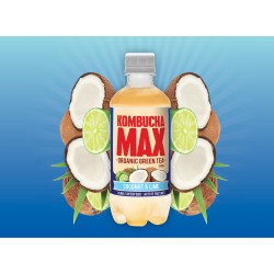 KOMBUCHA MAX COCONUT AND LIME 500ML