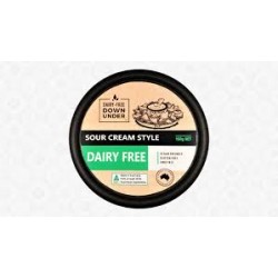 DAIRY FREE DOWNUNDER SOUR CREAM STYLE 160G