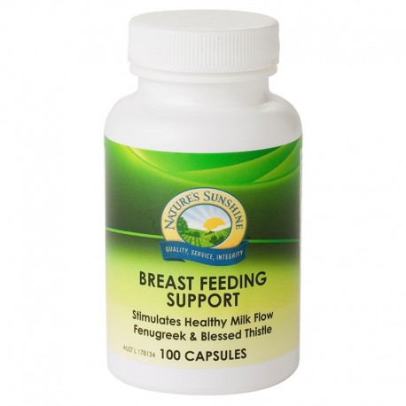 NATURE'S SUNSHINE BREAST FEEDING SUPPORT 100 CAPS