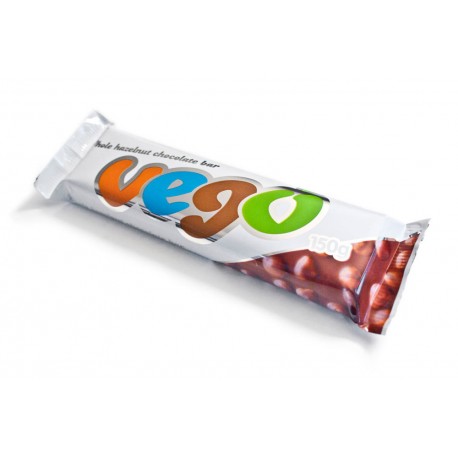 VEGO HAZELNUT CHOC BAR 150G