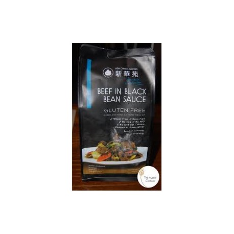 NEW CHINESE GARDEN BEEF IN BLACK BEAN SAUCE 570G