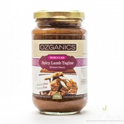 OZGANICS MOROCCAN SPICY LAMB TAGINE SIMMER SAUCE 375G